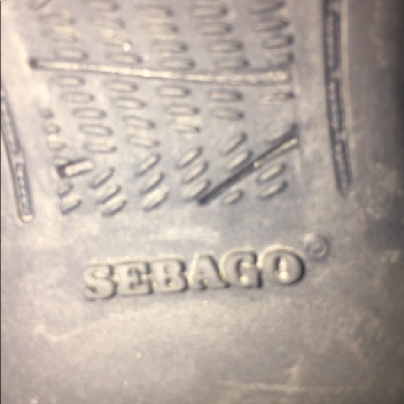 EUC SEBAGO FELUCCA LACE BLACK CHERRY SLIPON SHOES - Picture 6 of 8